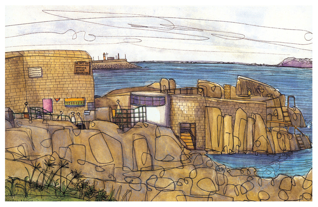 Forty Foot, Sandycove print