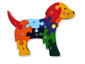 Number Dog Jigsaw Puzzle