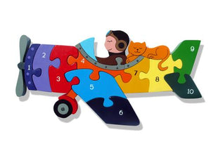 Number Plane Jigsaw Puzzle