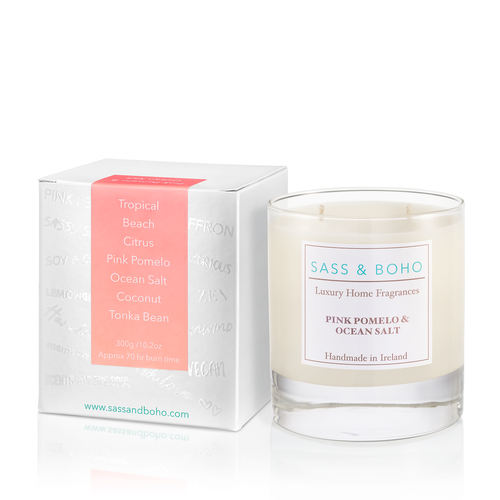 Double Wick Candle - Pink Pomelo & Ocean Salt