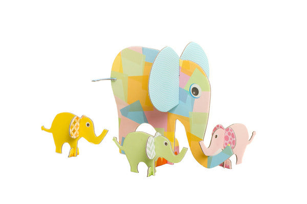 Popzle Ellie Elephant with Koko, Flopsy & Daisy