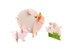 Popzle Polly Pig, Pip & Pixie Piglets