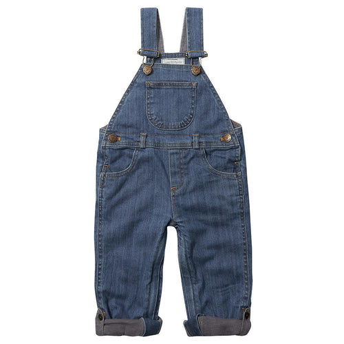 Stonewash Denim Dungarees