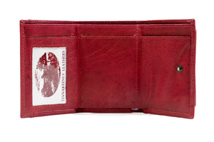 Tinnakeenly Classic Trifold Wallet with coin compartment