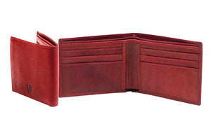 Tinnakeenly Classic Double Fold Flat Wallet