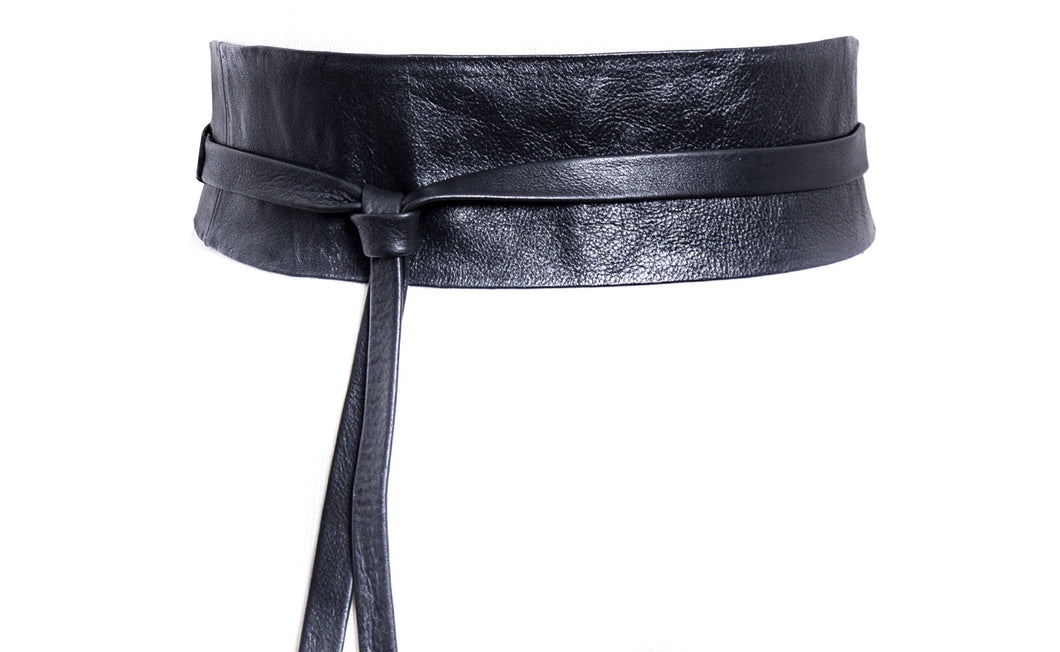 Vanzetti 70mm Leather Belt Black 3908W3975-0790