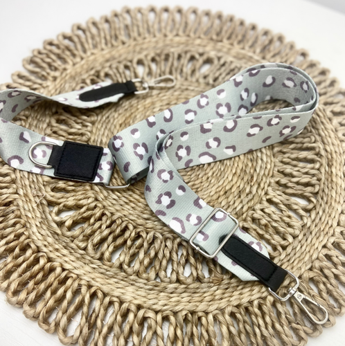 Cocopup London - Bag Strap - Sage Leopard