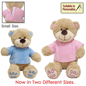 Medium Velour T-shirt Teddy Bear BB34M