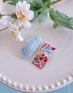 Dainty Delights Creations - Snap Clip Mix Set-Cottage Floral