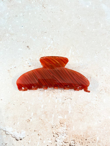 Angels Whisper - BELLA RETRO ACRYLIC CLAW CLIP - RED
