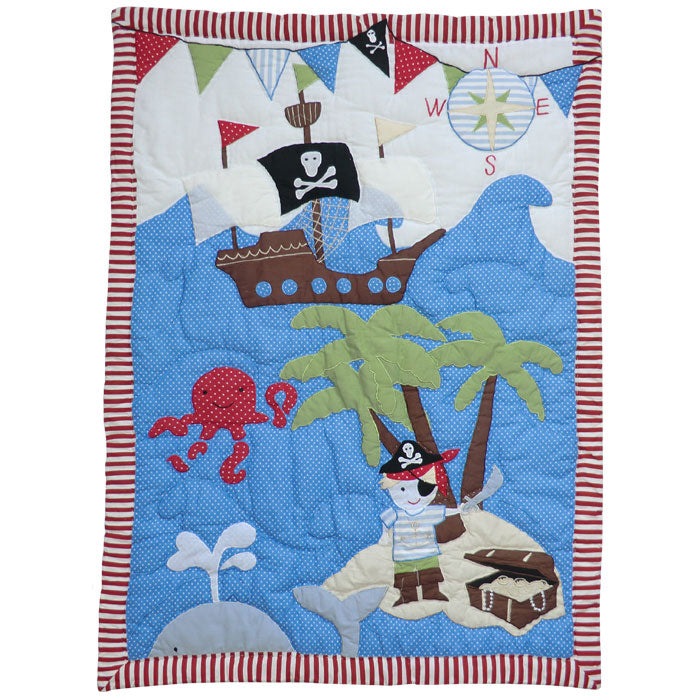 Pirate Cot Quilt