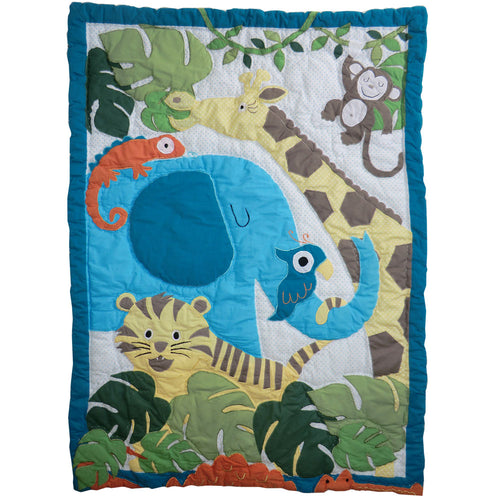 Jungle Cot Quilt