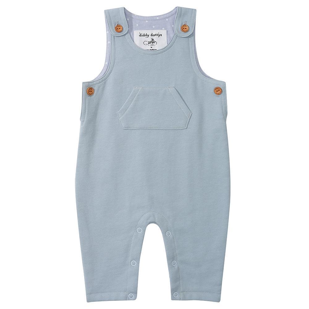 Pale Blue Diddy Dungarees