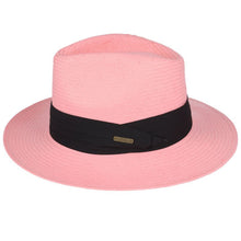 Summer Panama Hat - Pink